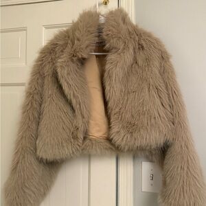 Free people fur coat